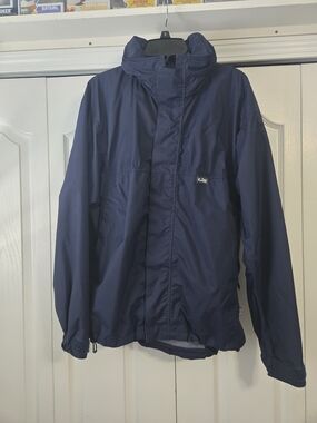 Gill Men's Navy Windbreaker Jacket with Hood